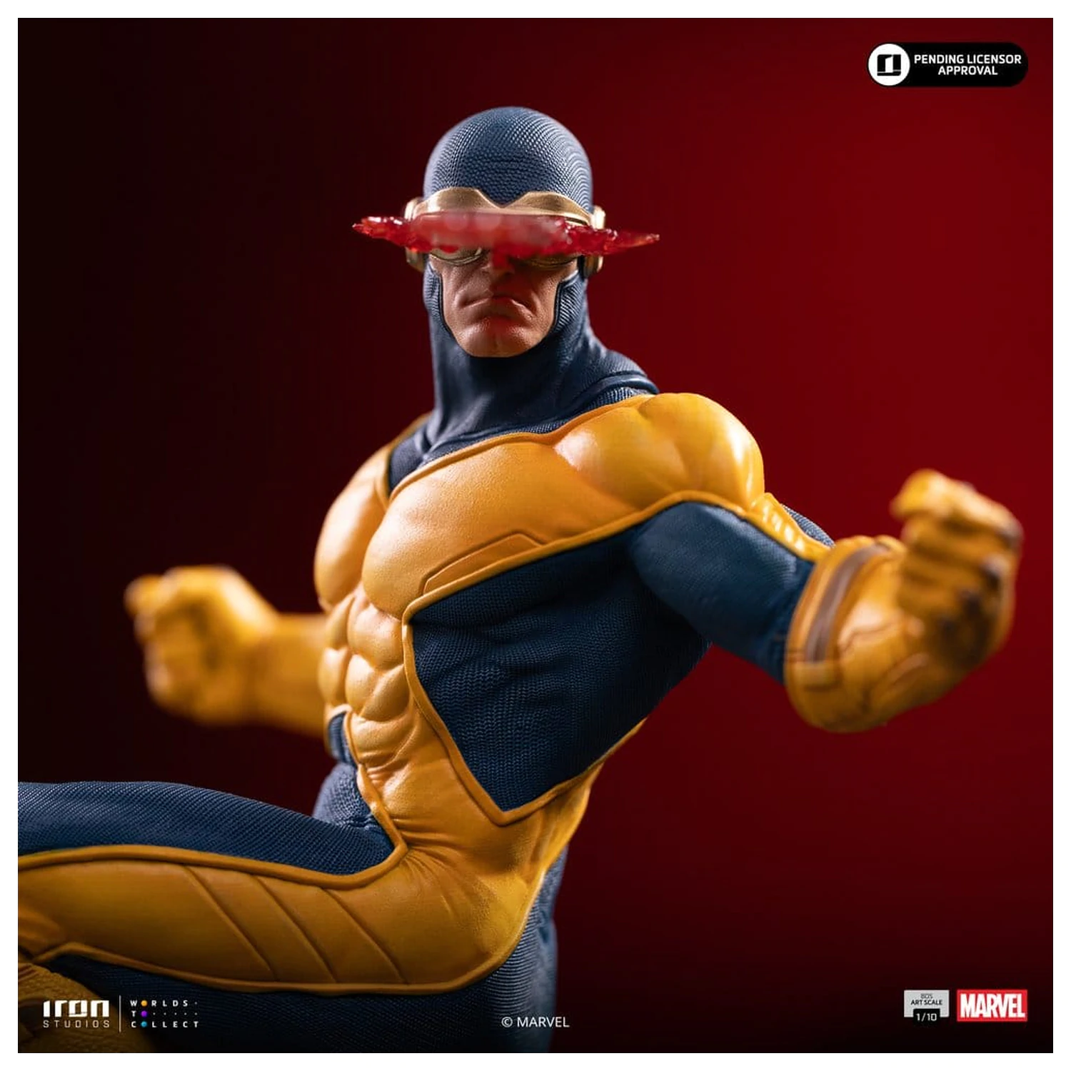 Marvel Comics BDS Art Scale 1/10 Cyclops Deluxe szobor figura 33 cm termékfotó