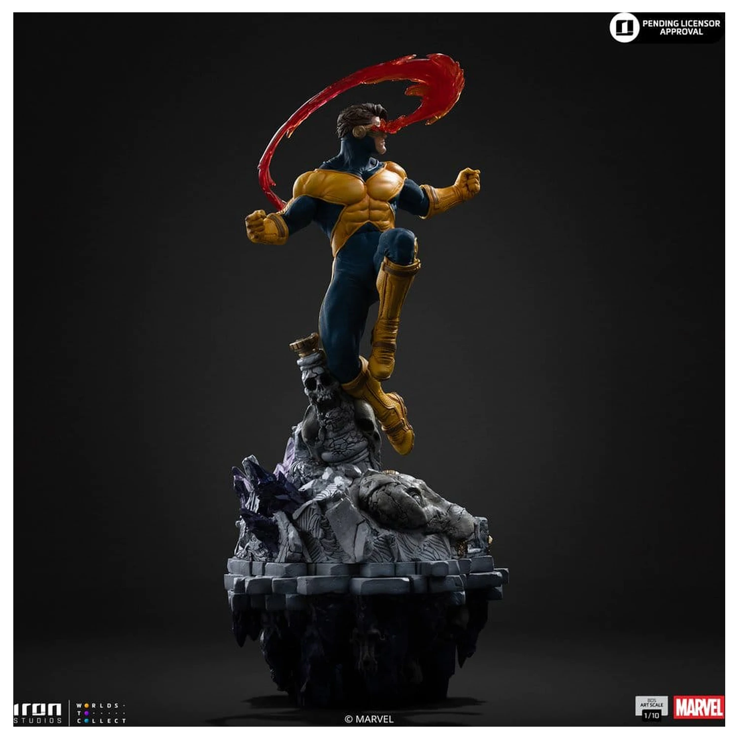 Marvel Comics BDS Art Scale 1/10 Cyclops Deluxe szobor figura 33 cm termékfotó