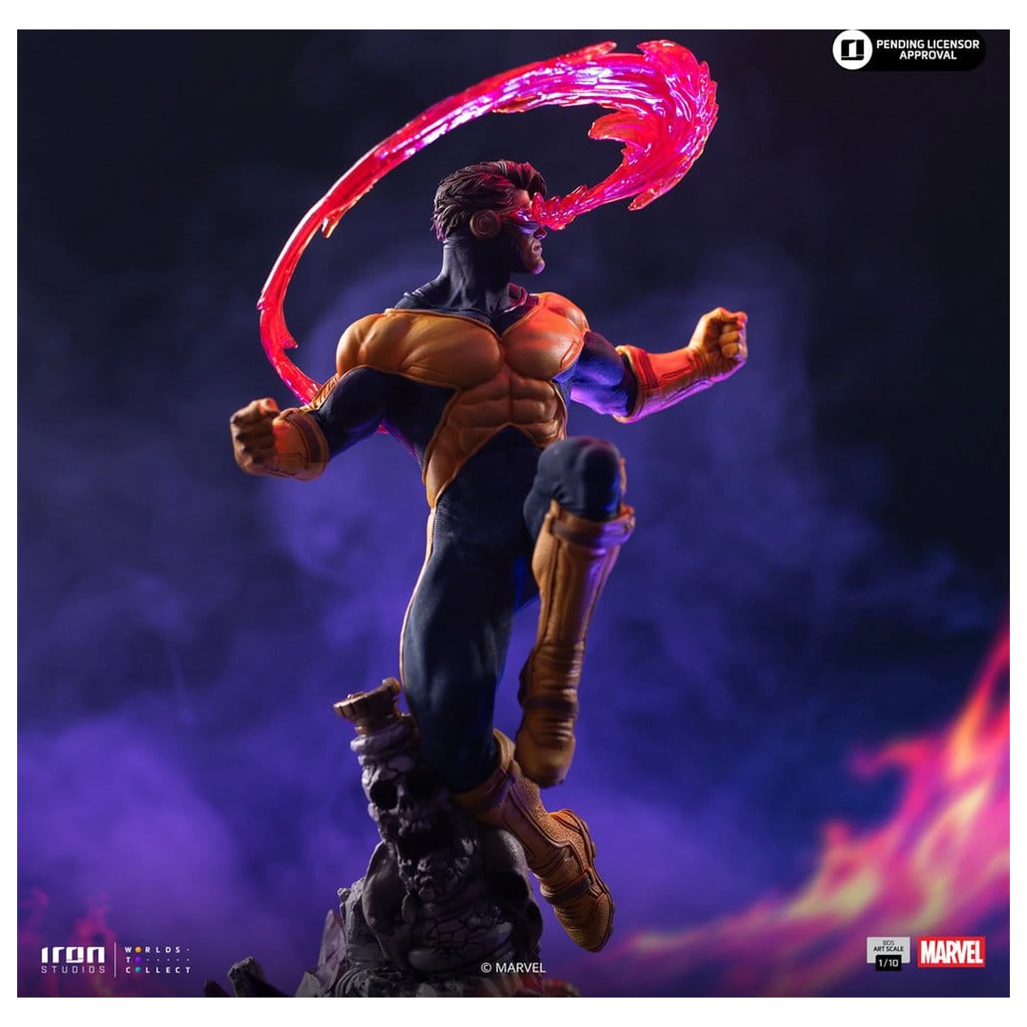 Marvel Comics BDS Art Scale 1/10 Cyclops Deluxe szobor figura 33 cm termékfotó