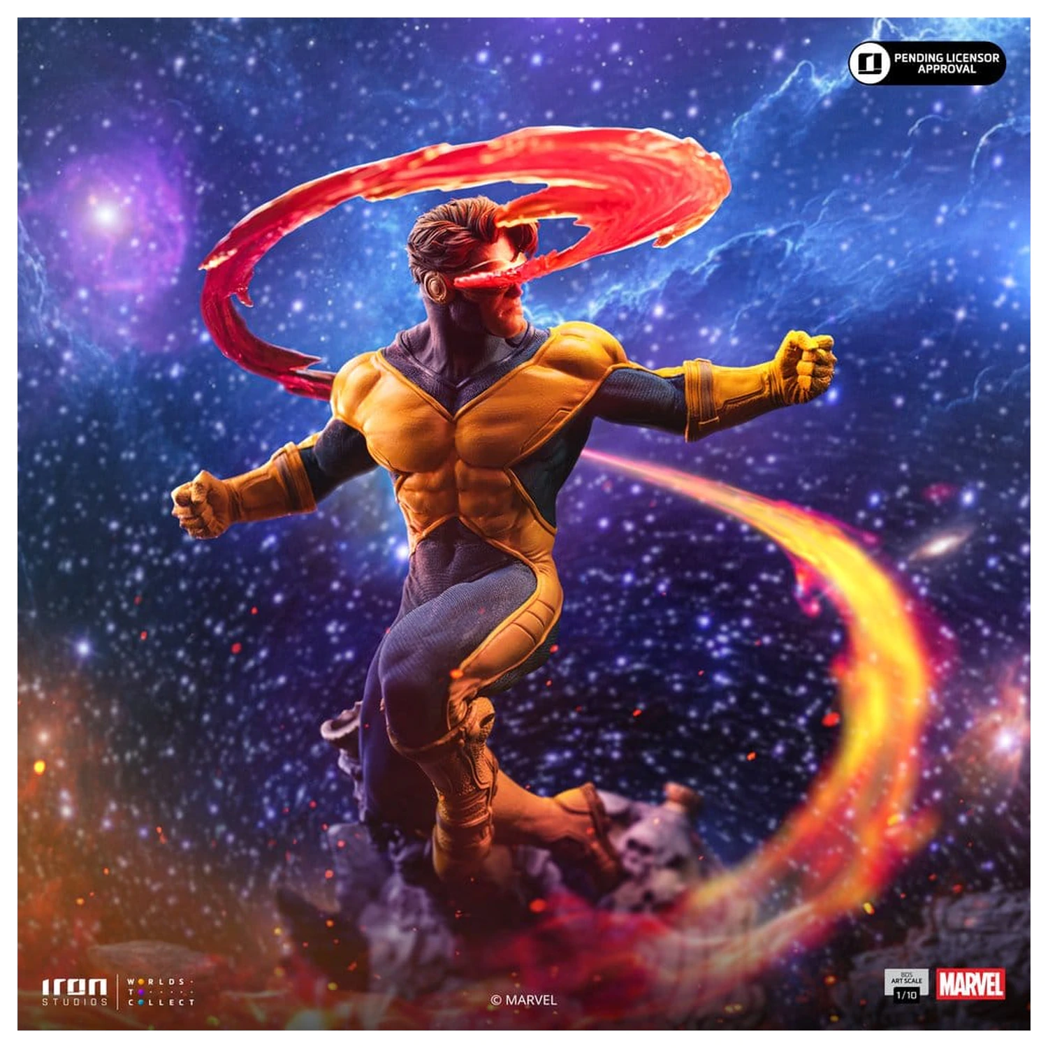 Marvel Comics BDS Art Scale 1/10 Cyclops Deluxe szobor figura 33 cm termékfotó