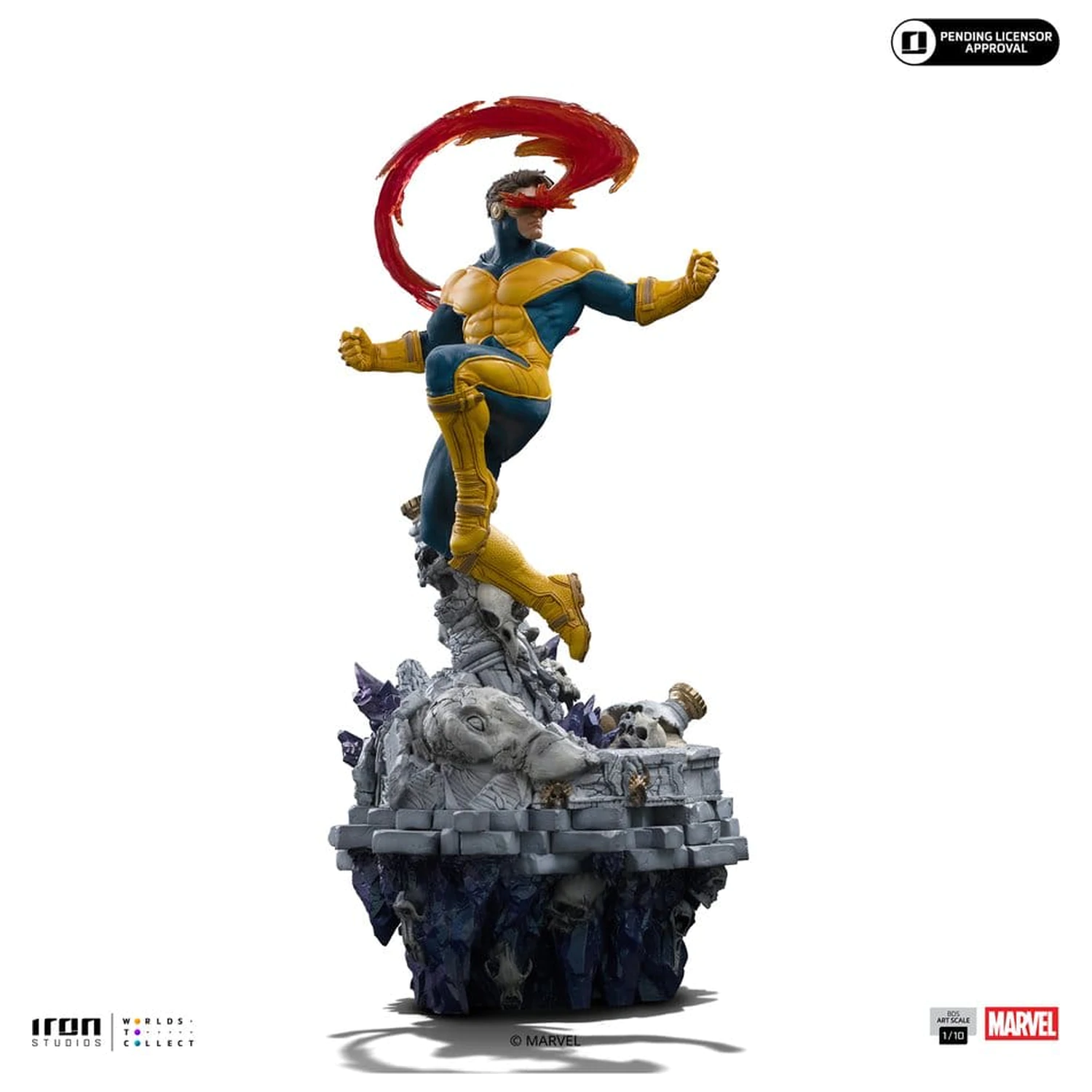 Marvel Comics BDS Art Scale 1/10 Cyclops Deluxe szobor figura 33 cm termékfotó