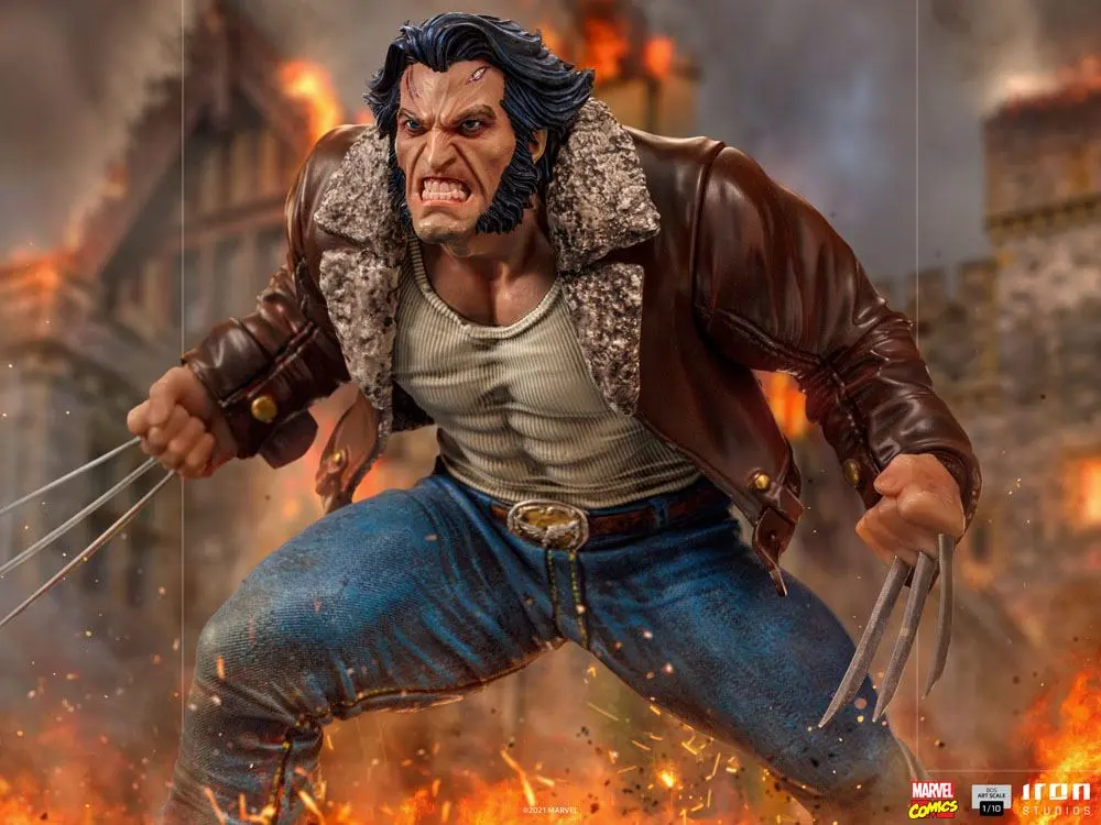 Marvel Comics BDS Art Scale 1/10 Logan (X-Men) szobor figura 20 cm termékfotó
