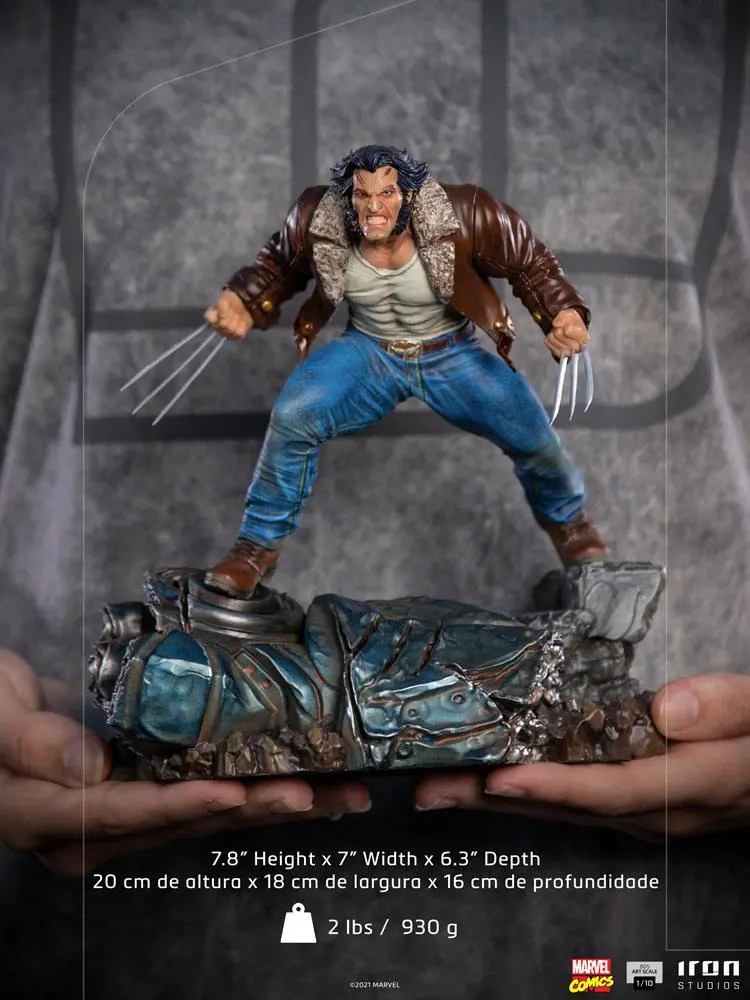 Marvel Comics BDS Art Scale 1/10 Logan (X-Men) szobor figura 20 cm termékfotó