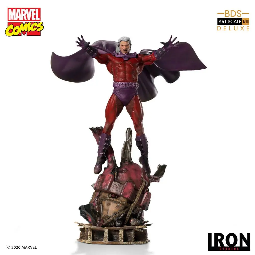 Marvel Comics BDS Art Scale 1/10 Magneto szobor figura 31 cm termékfotó