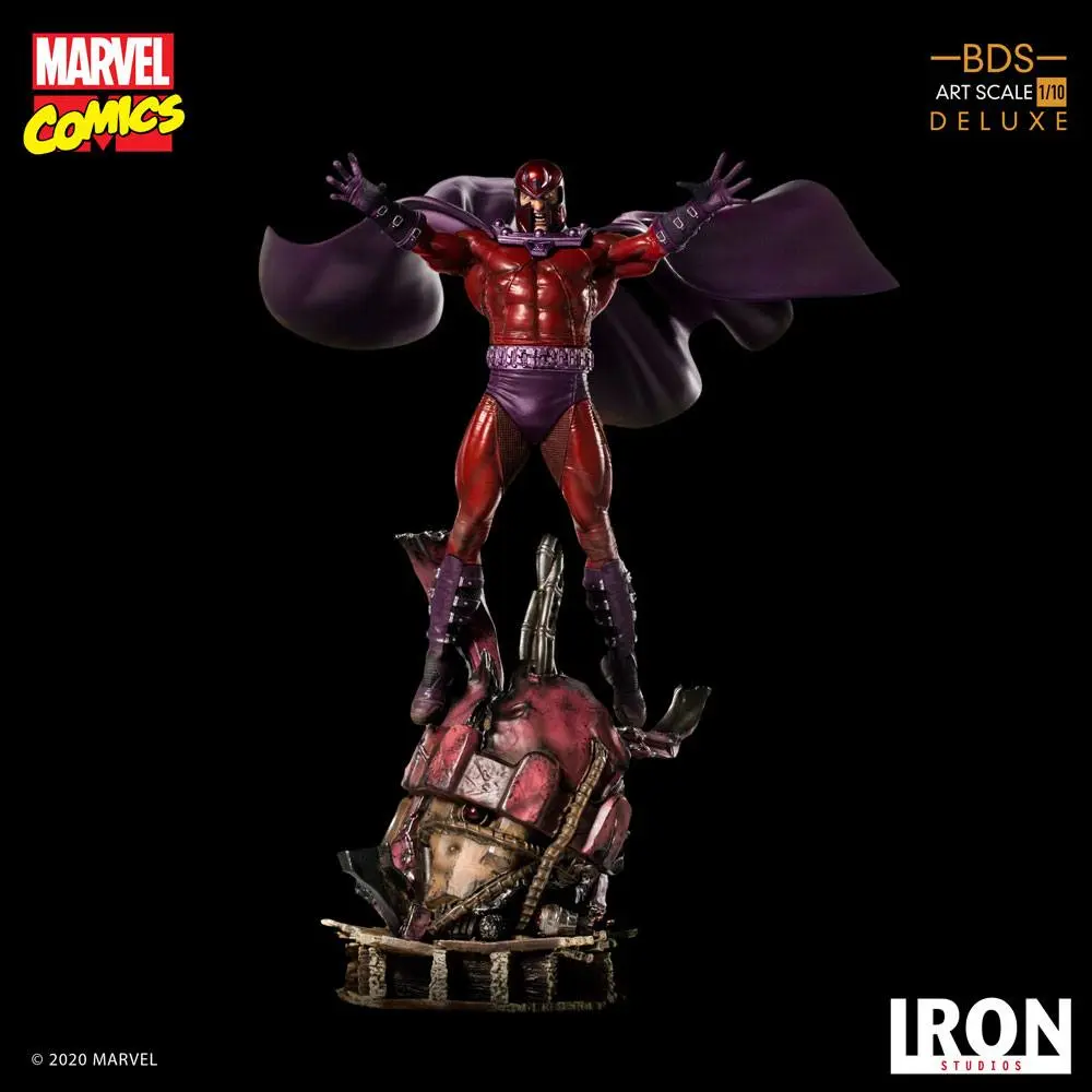 Marvel Comics BDS Art Scale 1/10 Magneto szobor figura 31 cm termékfotó