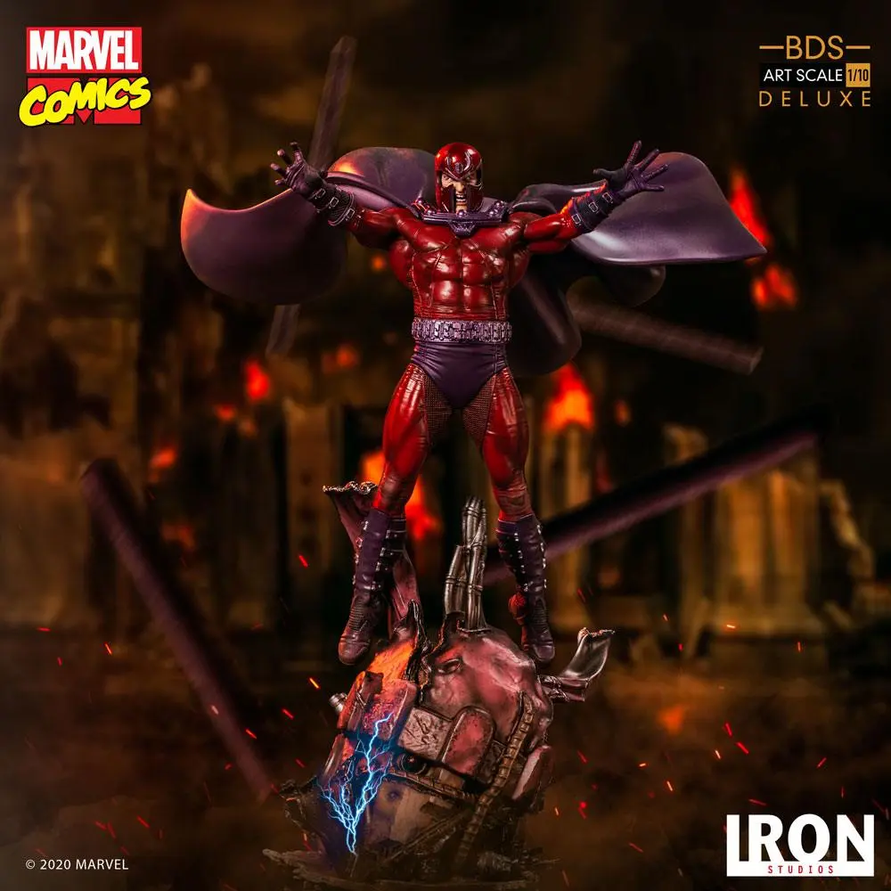 Marvel Comics BDS Art Scale 1/10 Magneto szobor figura 31 cm termékfotó