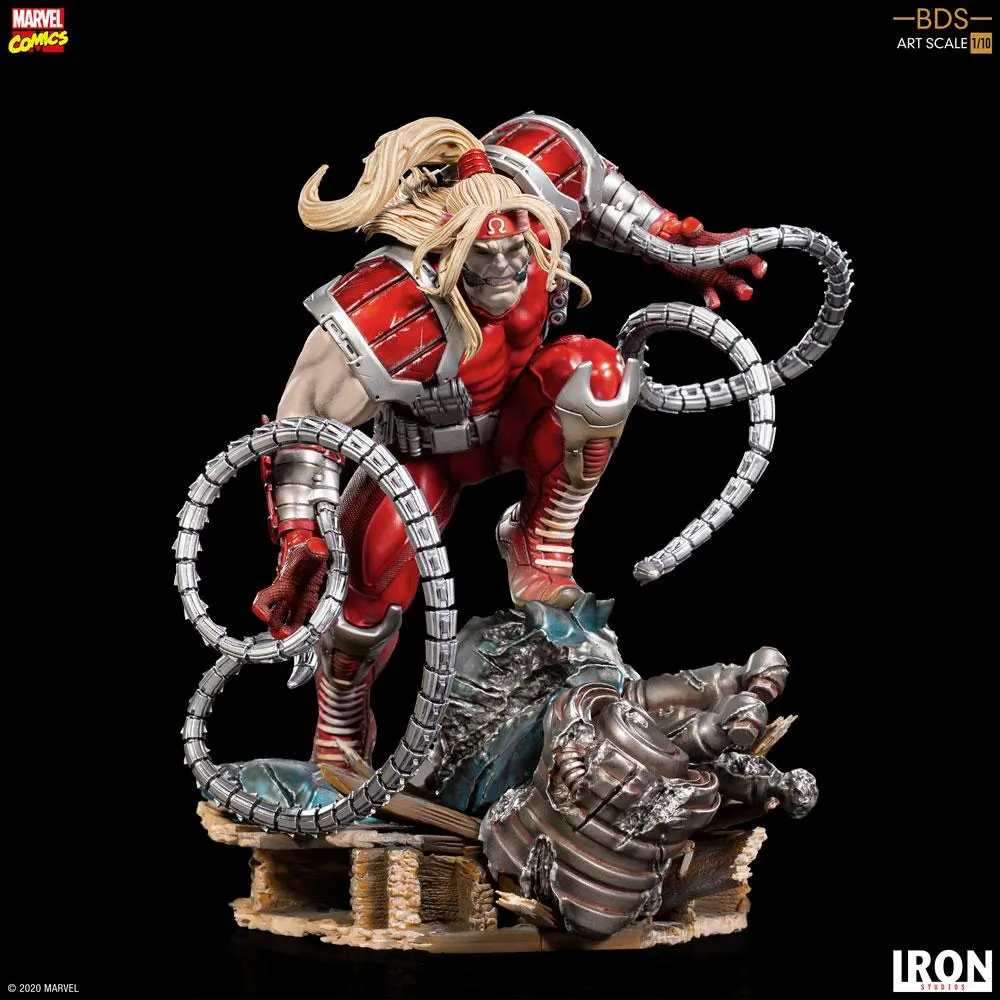 Marvel Comics BDS Art Scale 1/10 Omega Red szobor figura 21 cm termékfotó