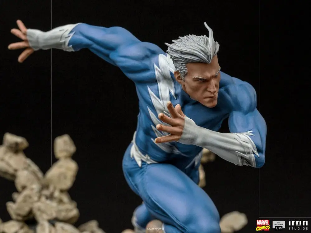 Marvel Comics BDS Art Scale 1/10 Quicksilver szobor figura 21 cm termékfotó