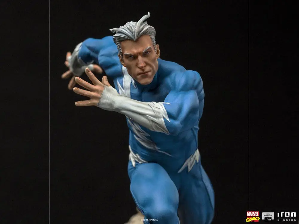 Marvel Comics BDS Art Scale 1/10 Quicksilver szobor figura 21 cm termékfotó