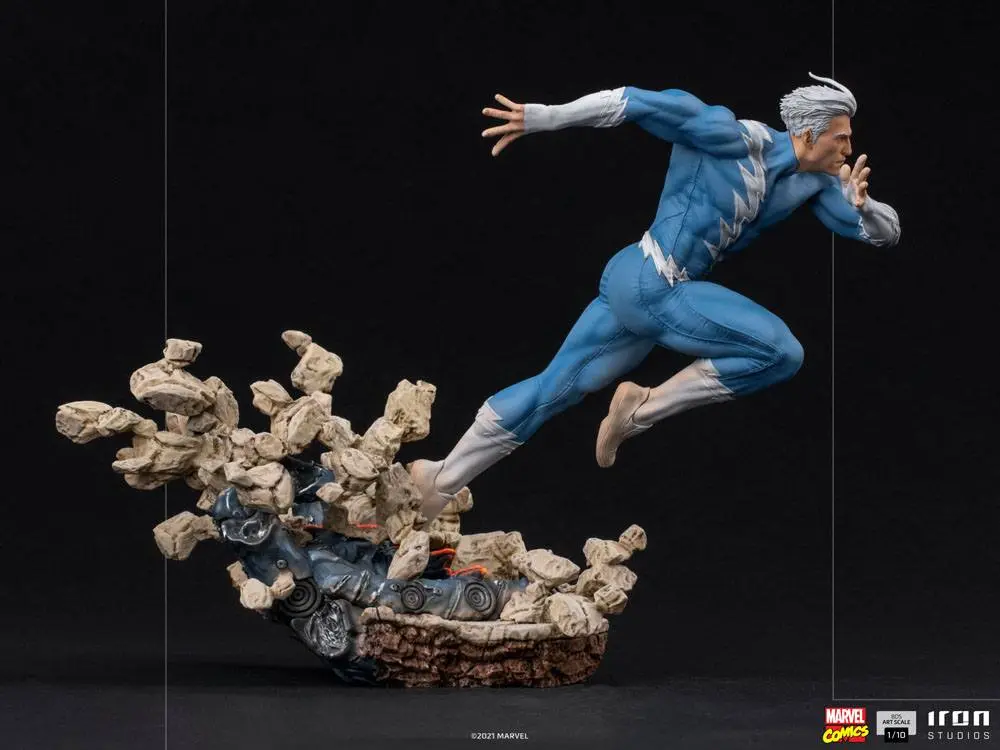 Marvel Comics BDS Art Scale 1/10 Quicksilver szobor figura 21 cm termékfotó