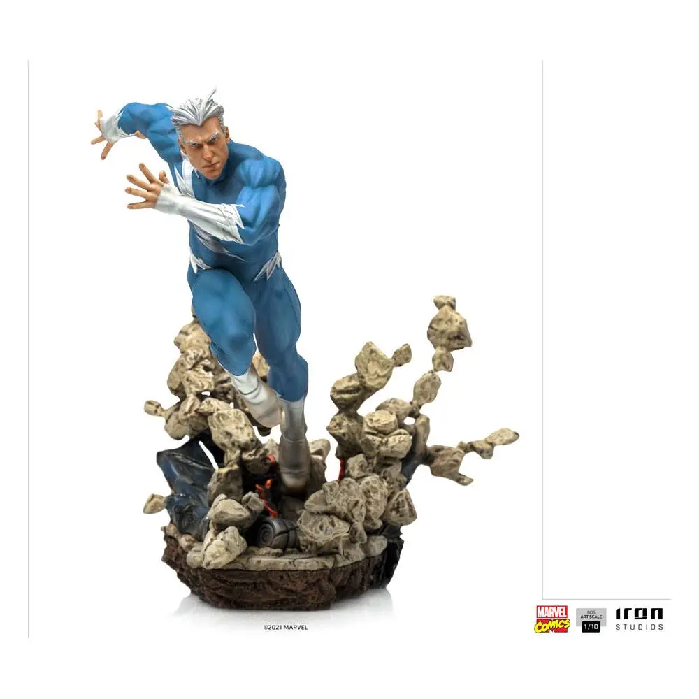Marvel Comics BDS Art Scale 1/10 Quicksilver szobor figura 21 cm termékfotó