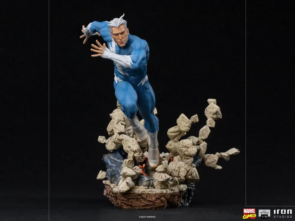 Marvel Comics BDS Art Scale 1/10 Quicksilver szobor figura 21 cm termékfotó