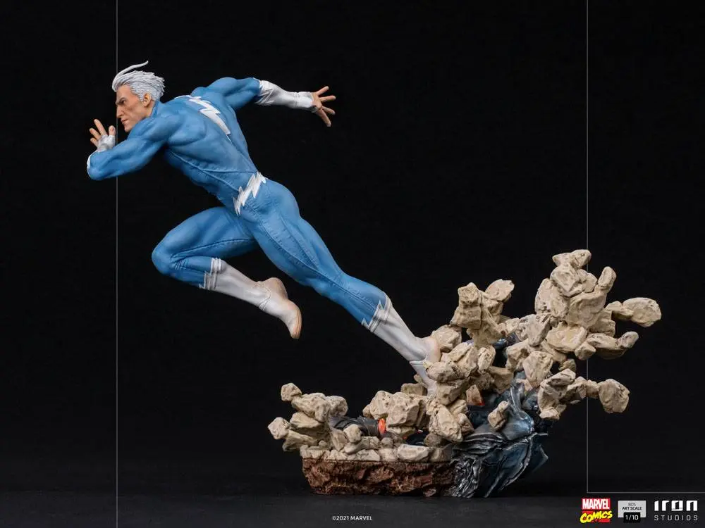 Marvel Comics BDS Art Scale 1/10 Quicksilver szobor figura 21 cm termékfotó