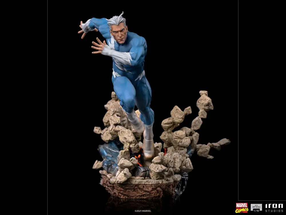 Marvel Comics BDS Art Scale 1/10 Quicksilver szobor figura 21 cm termékfotó