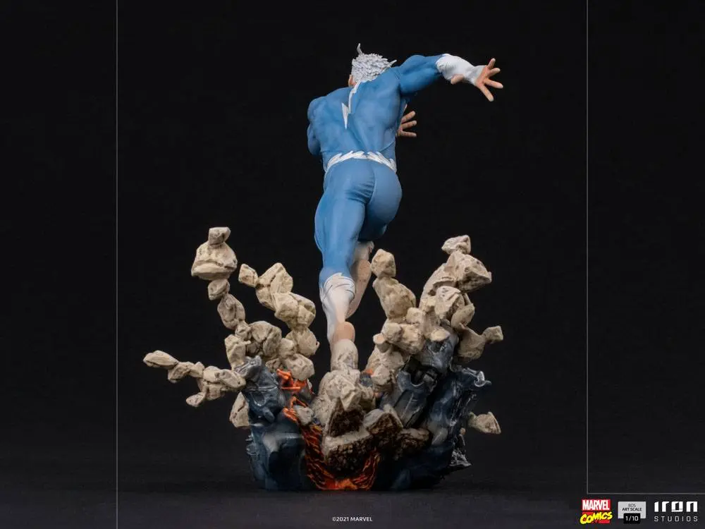 Marvel Comics BDS Art Scale 1/10 Quicksilver szobor figura 21 cm termékfotó