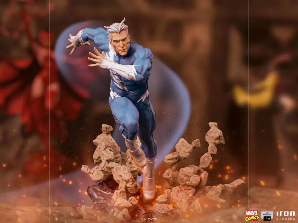 Marvel Comics BDS Art Scale 1/10 Quicksilver szobor figura 21 cm termékfotó