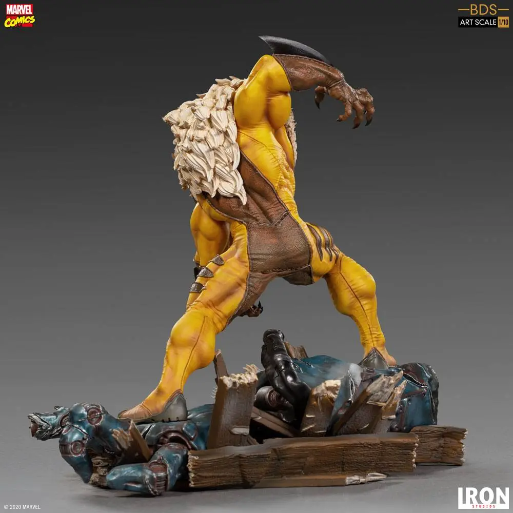 Marvel Comics BDS Art Scale 1/10 Sabretooth szobor figura 21 cm termékfotó