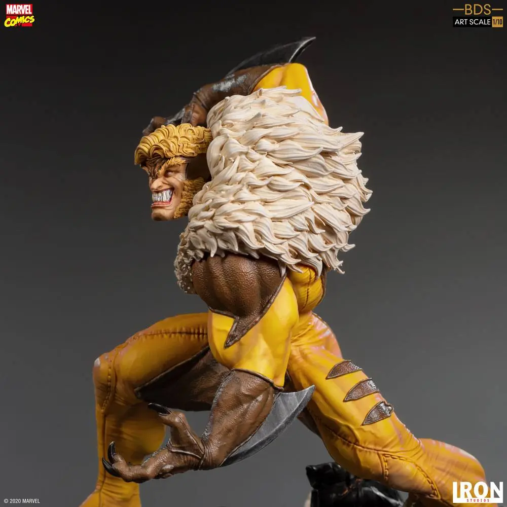 Marvel Comics BDS Art Scale 1/10 Sabretooth szobor figura 21 cm termékfotó