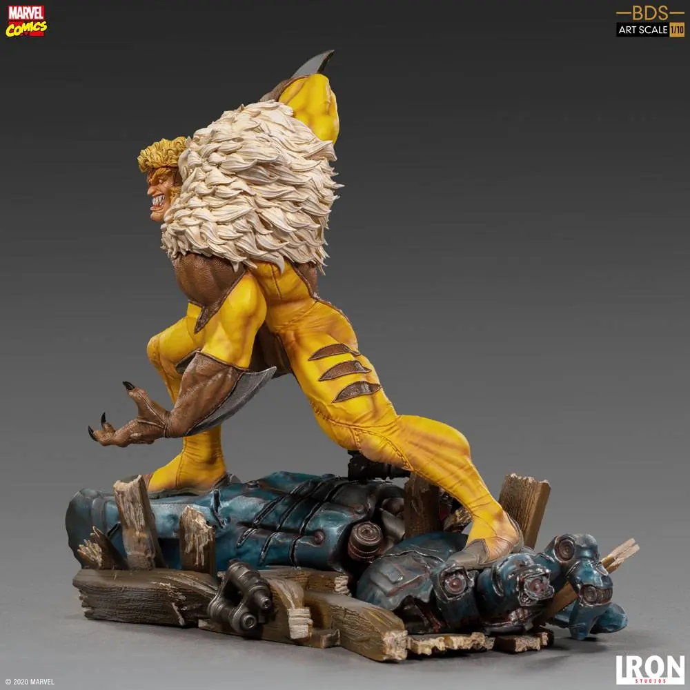 Marvel Comics BDS Art Scale 1/10 Sabretooth szobor figura 21 cm termékfotó
