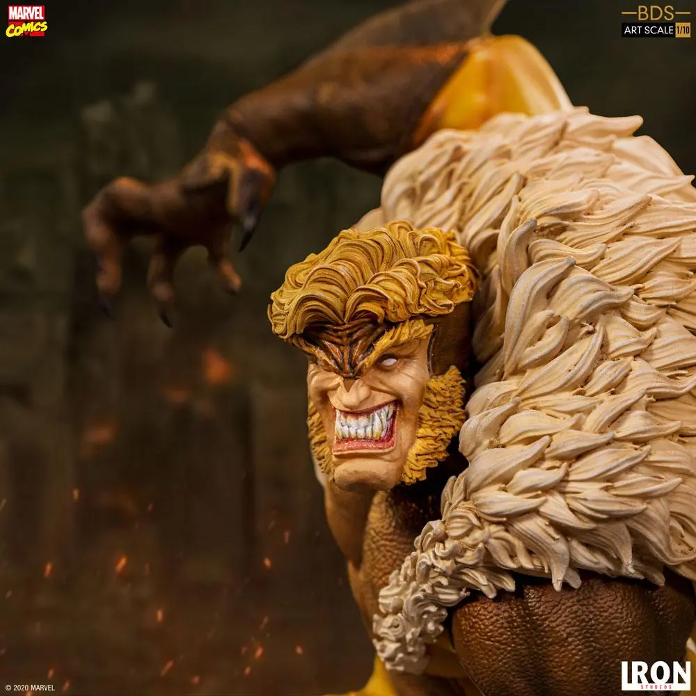 Marvel Comics BDS Art Scale 1/10 Sabretooth szobor figura 21 cm termékfotó