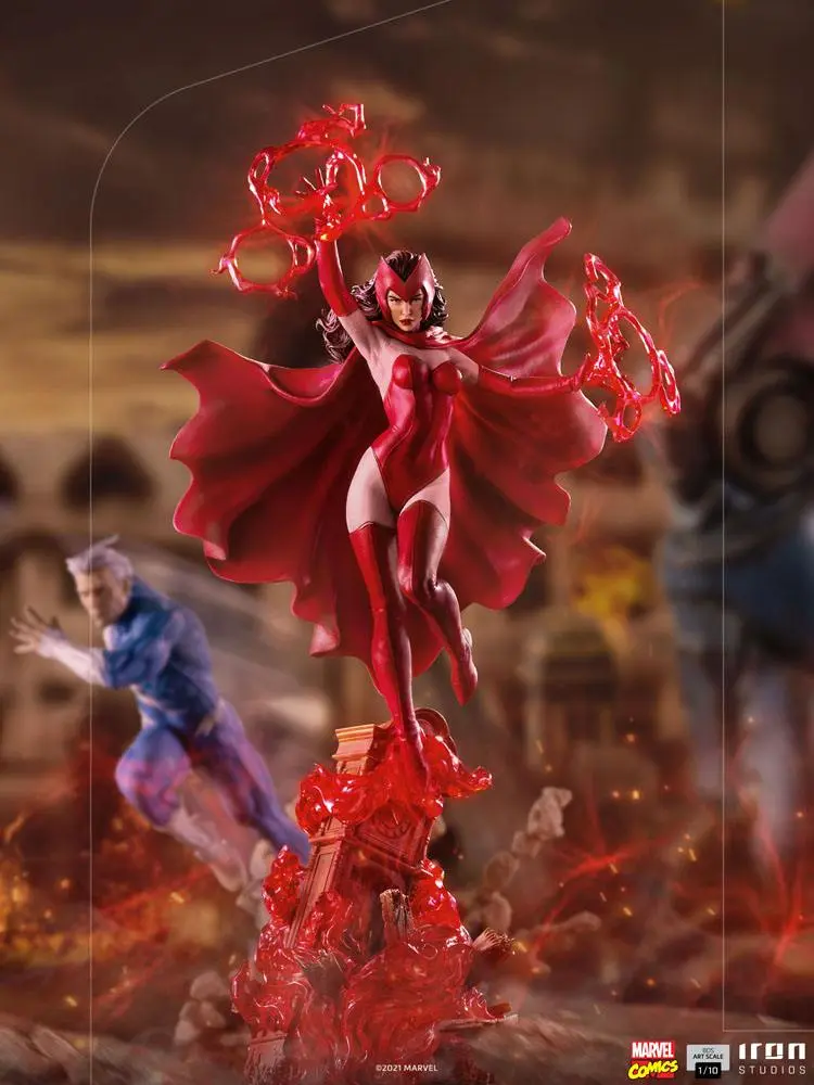 Marvel Comics BDS Art Scale 1/10 Scarlet Witch szobor figura 35 cm termékfotó