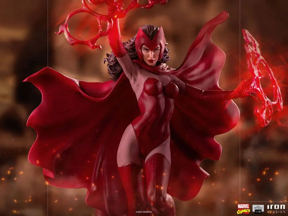 Marvel Comics BDS Art Scale 1/10 Scarlet Witch szobor figura 35 cm termékfotó