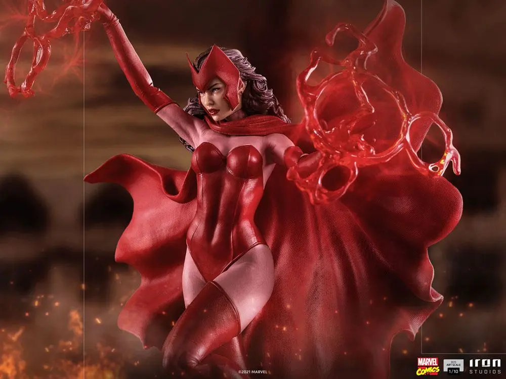 Marvel Comics BDS Art Scale 1/10 Scarlet Witch szobor figura 35 cm termékfotó