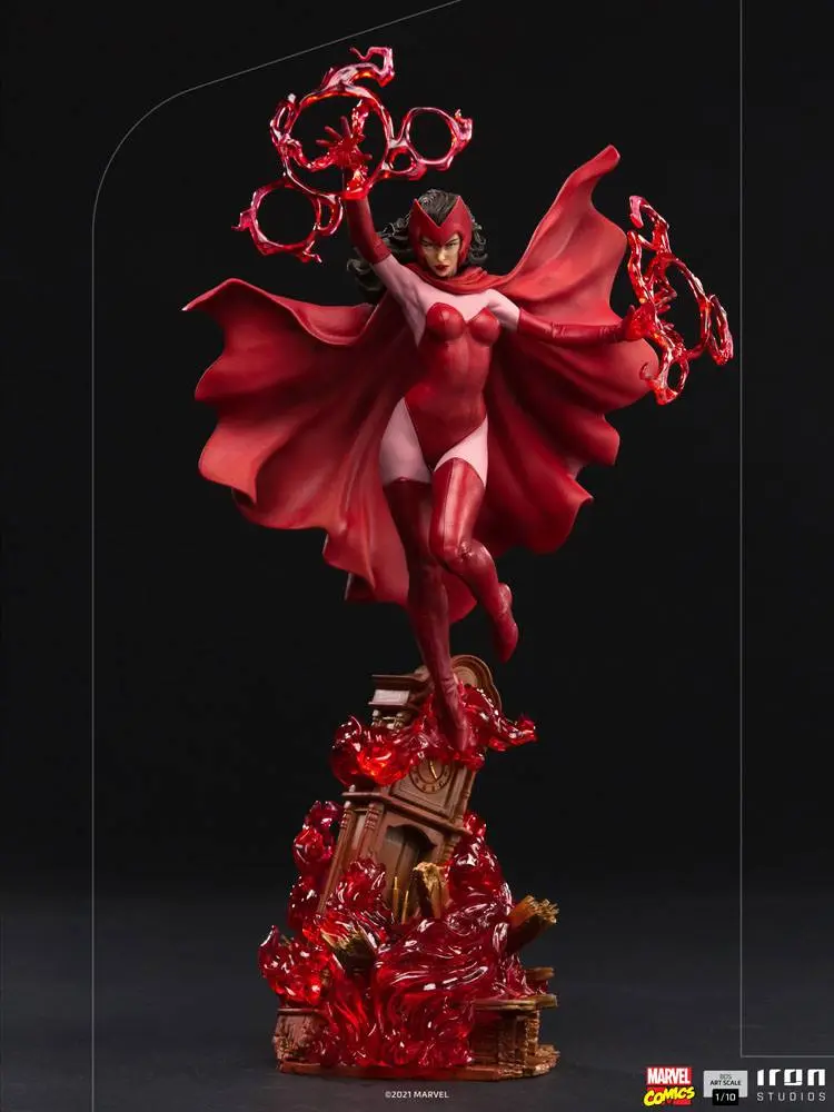 Marvel Comics BDS Art Scale 1/10 Scarlet Witch szobor figura 35 cm termékfotó