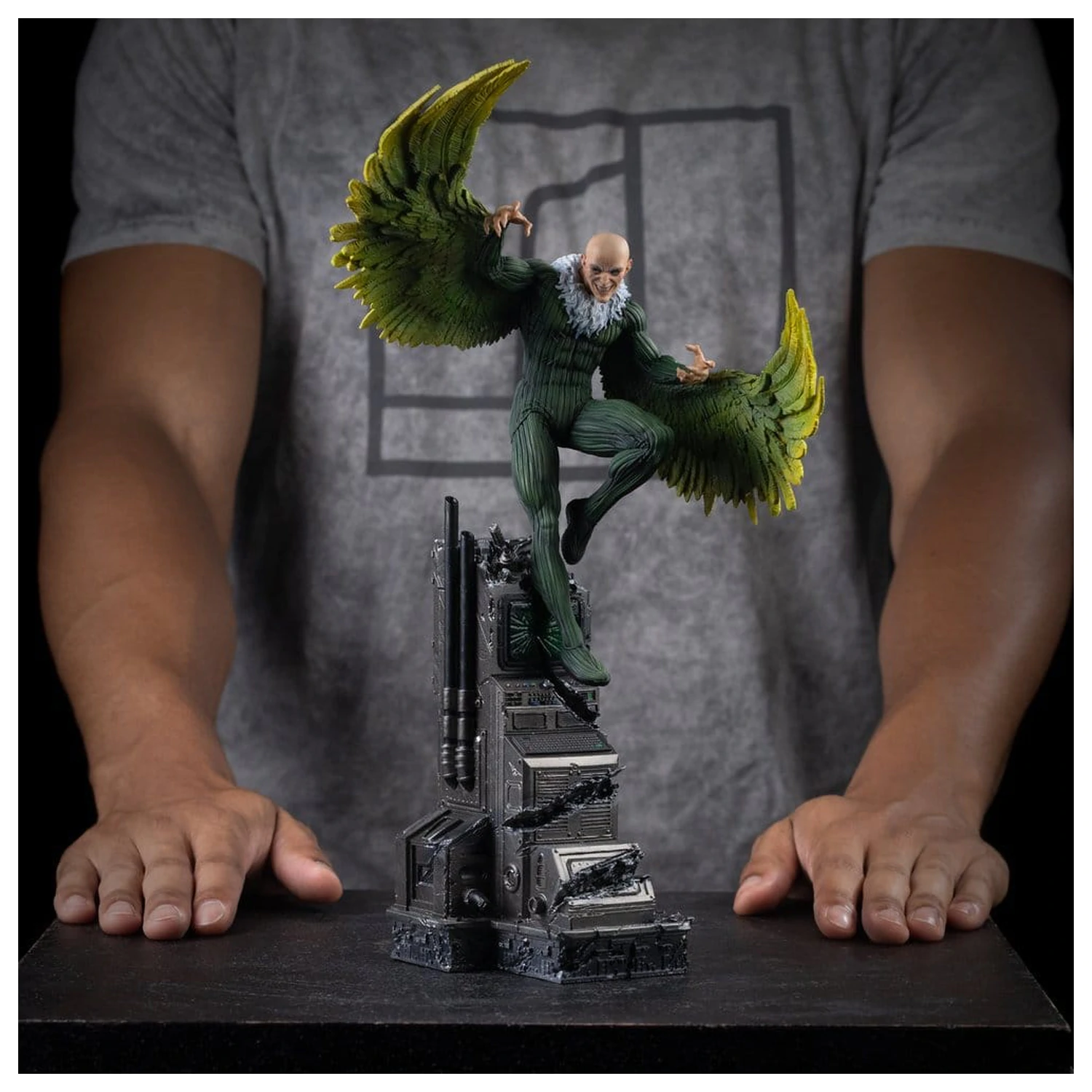 Marvel Comics BDS Art Scale 1/10 Vulture (Spider-Man vs Villains Diorama) szobor figura 35 cm termékfotó