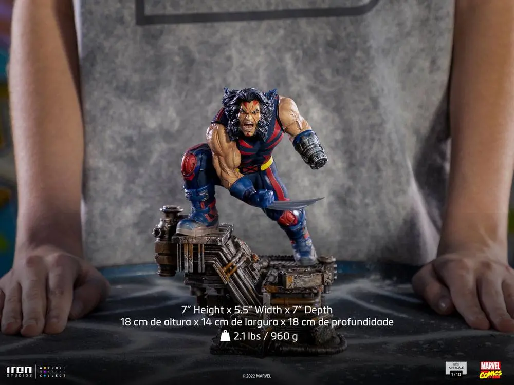 Marvel Comics BDS Art Scale 1/10 Weapon X (X-Men: Age of Apocalypse) szobor figura 18 cm termékfotó