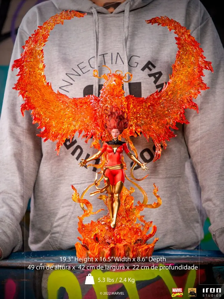 Marvel Comics BDS Deluxe Art Scale 1/10 Phoenix (X-Men) szobor figura 49 cm termékfotó