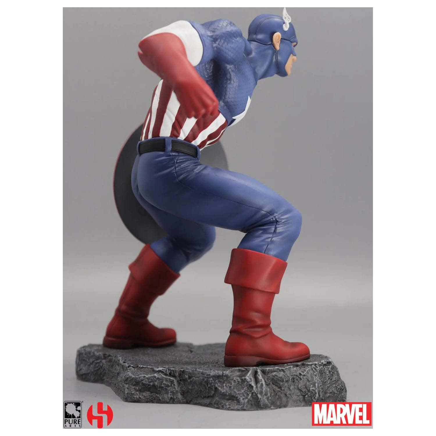 Marvel Comics Civil War 1/8 Captain America szobor figura 22 cm termékfotó
