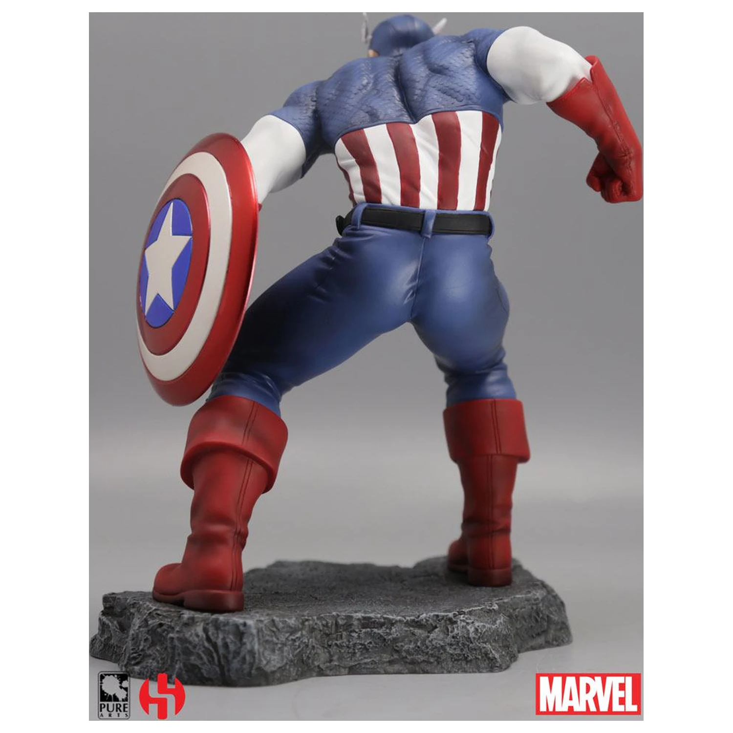 Marvel Comics Civil War 1/8 Captain America szobor figura 22 cm termékfotó
