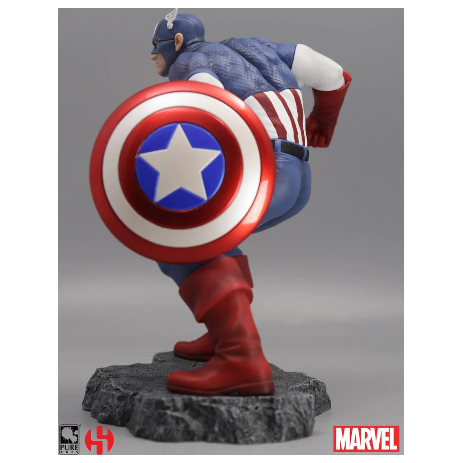 Marvel Comics Civil War 1/8 Captain America szobor figura 22 cm termékfotó