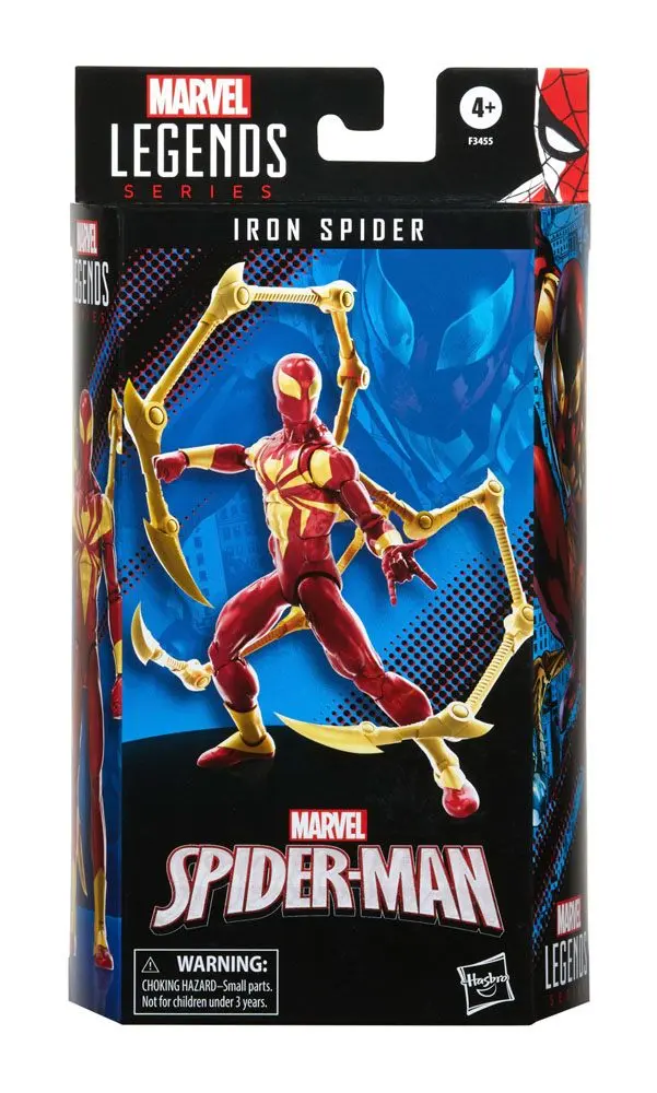 Marvel Comics: Civil War Marvel Legends 2022 Iron Spider akciófigura 15 cm termékfotó