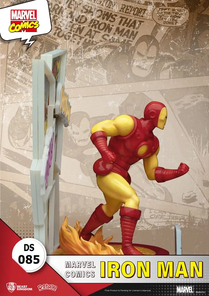 Marvel Comics D-Stage Iron Man PVC Diorama szobor 16 cm termékfotó