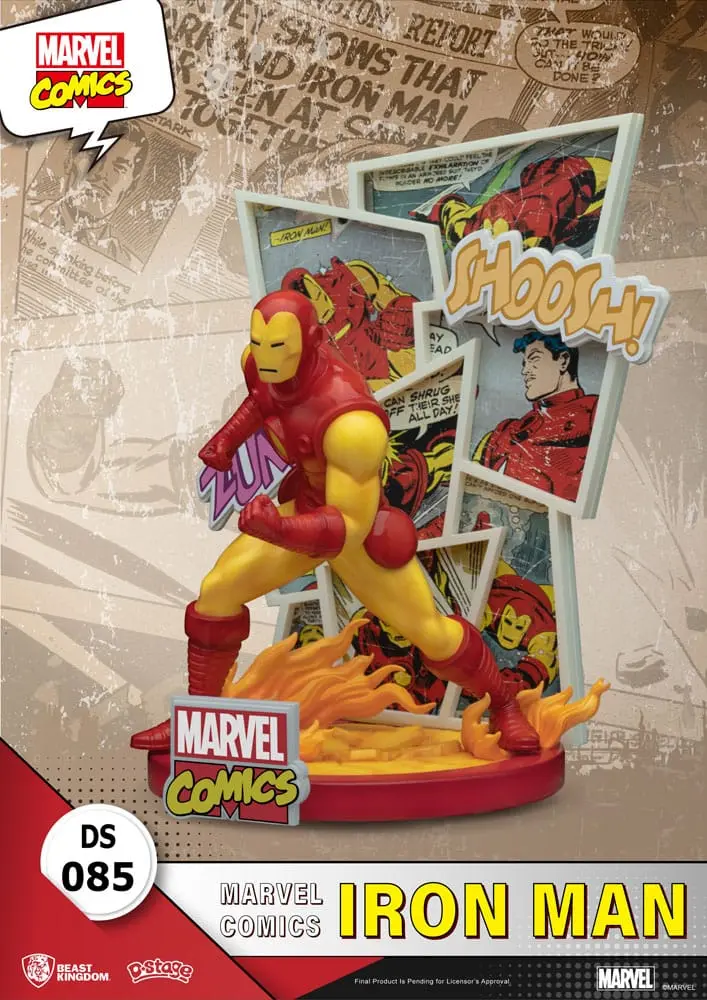 Marvel Comics D-Stage Iron Man PVC Diorama szobor 16 cm termékfotó