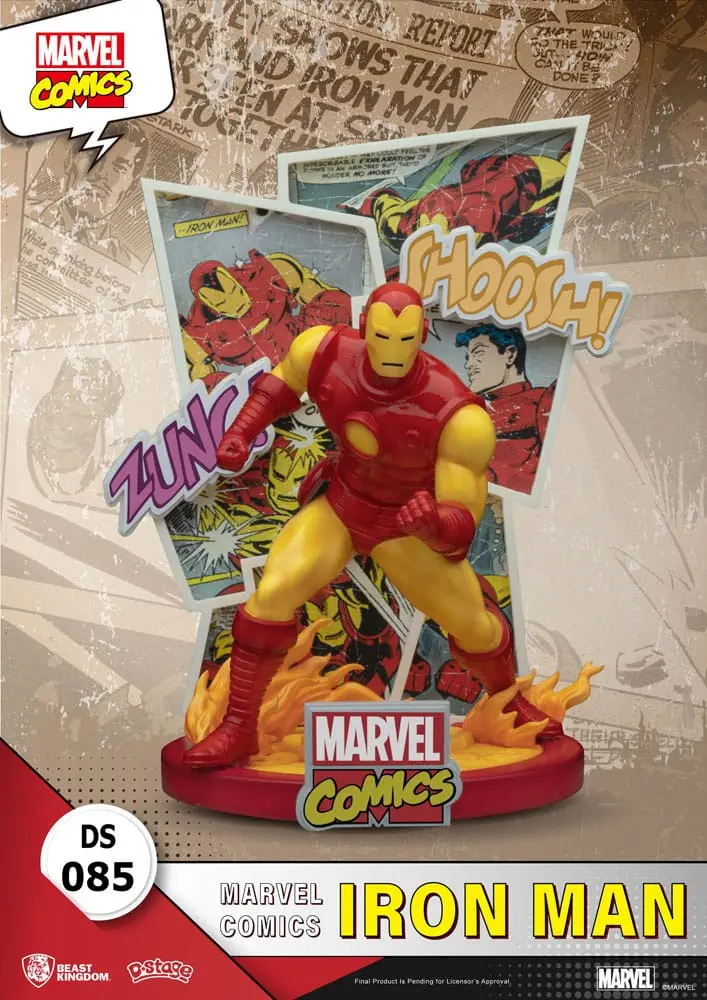 Marvel Comics D-Stage Iron Man PVC Diorama szobor 16 cm termékfotó