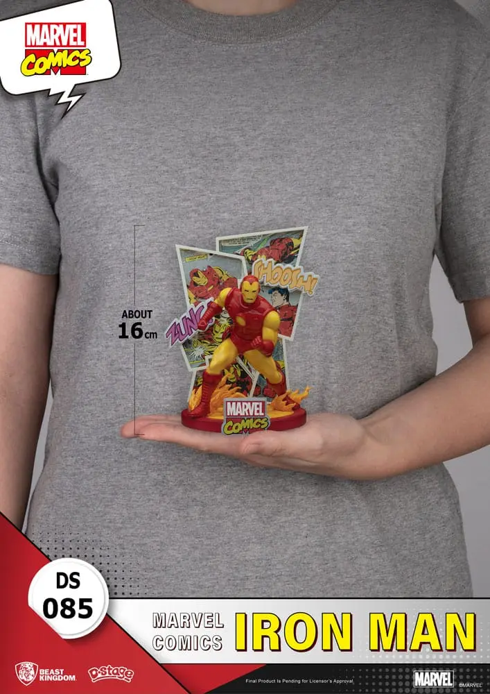Marvel Comics D-Stage Iron Man PVC Diorama szobor 16 cm termékfotó