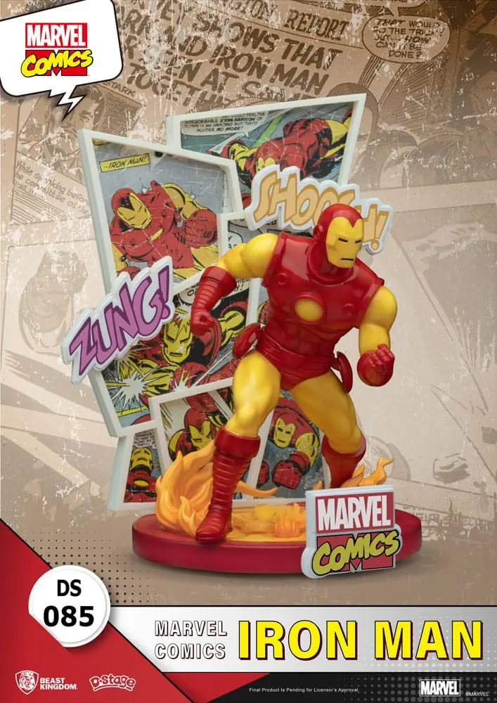 Marvel Comics D-Stage Iron Man PVC Diorama szobor 16 cm termékfotó