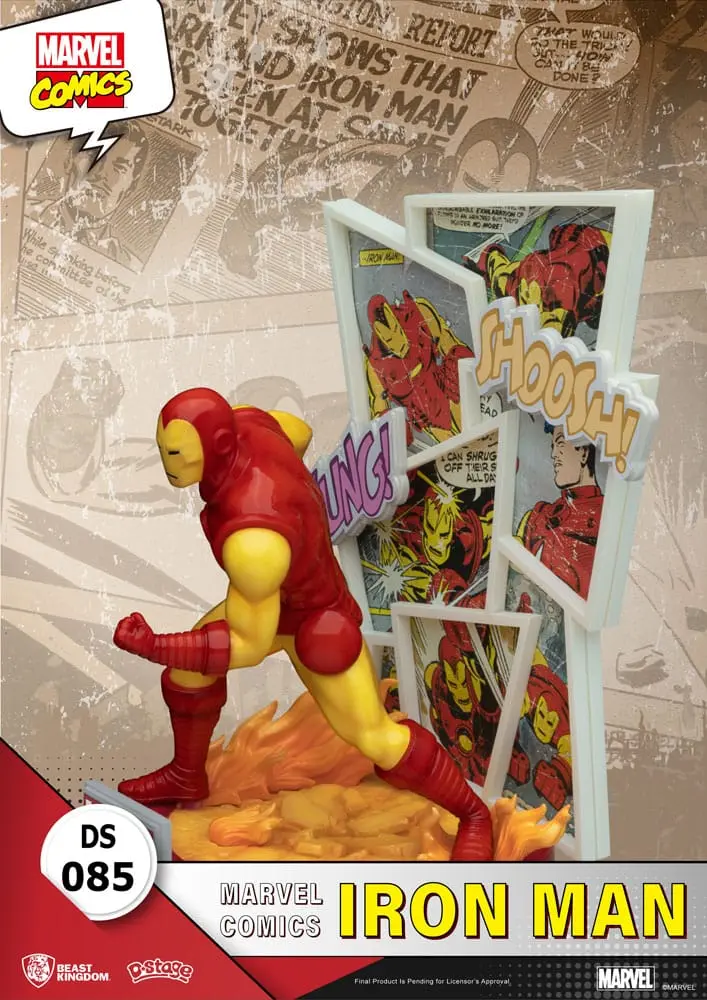 Marvel Comics D-Stage Iron Man PVC Diorama szobor 16 cm termékfotó