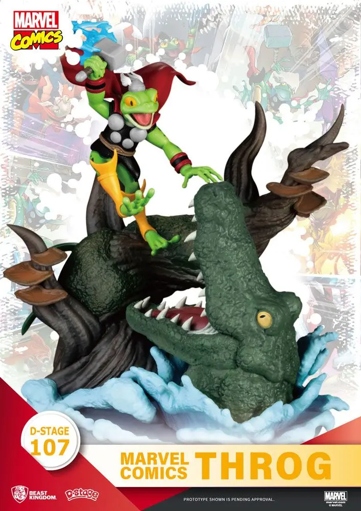 Marvel Comics D-Stage Throg PVC Diorama 17 cm termékfotó