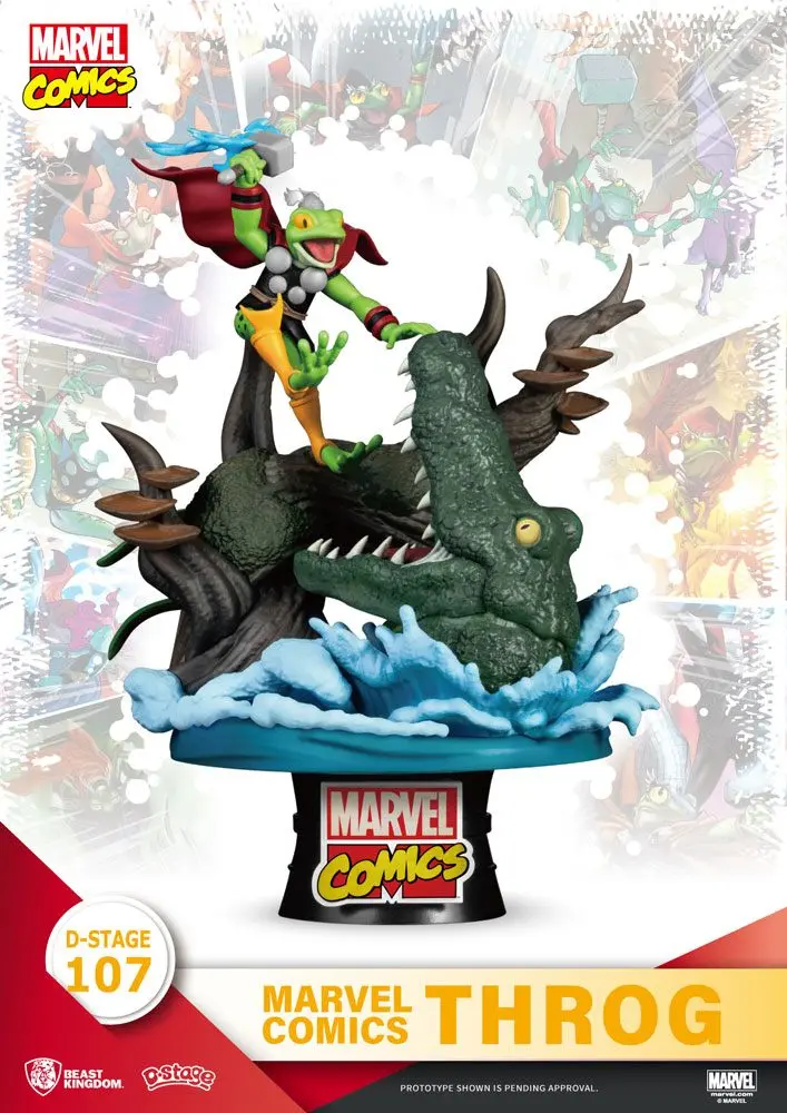 Marvel Comics D-Stage Throg PVC Diorama 17 cm termékfotó