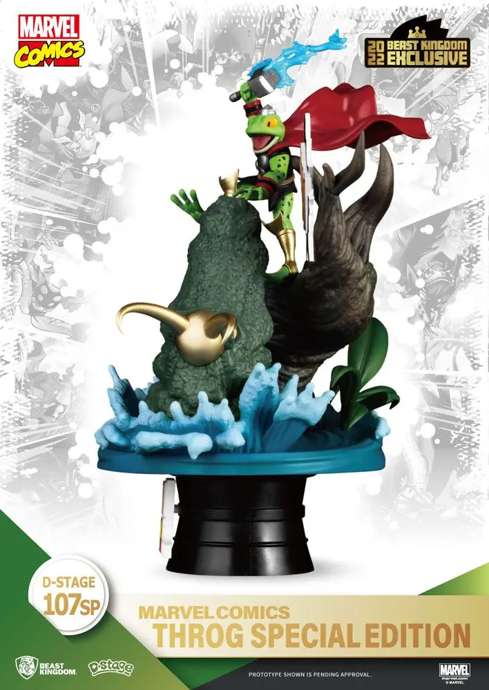 Marvel Comics D-Stage Throg PVC Diorama szobor figura 17 cm termékfotó