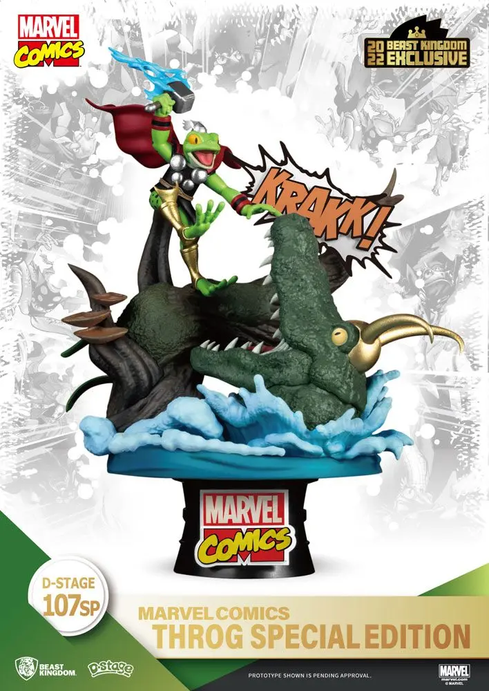 Marvel Comics D-Stage Throg PVC Diorama szobor figura 17 cm termékfotó