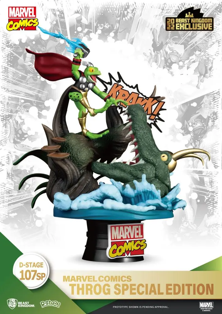 Marvel Comics D-Stage Throg PVC Diorama szobor figura 17 cm termékfotó
