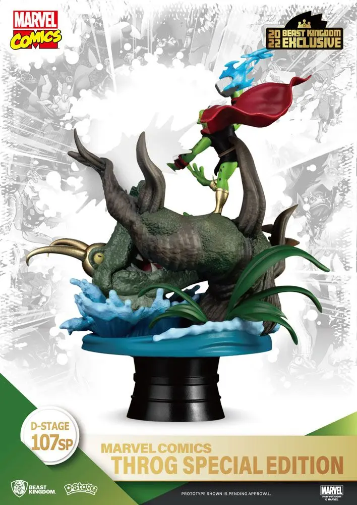 Marvel Comics D-Stage Throg PVC Diorama szobor figura 17 cm termékfotó
