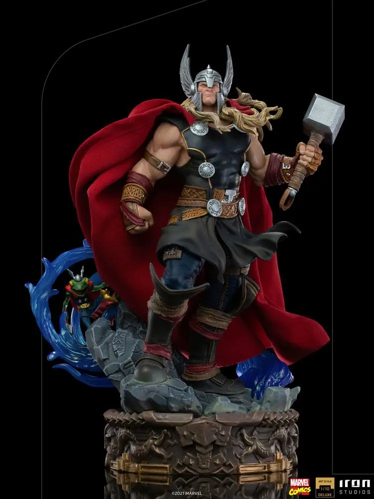 Marvel Comics Deluxe Art Scale 1/10 Thor Unleashed szobor figura 28 cm termékfotó