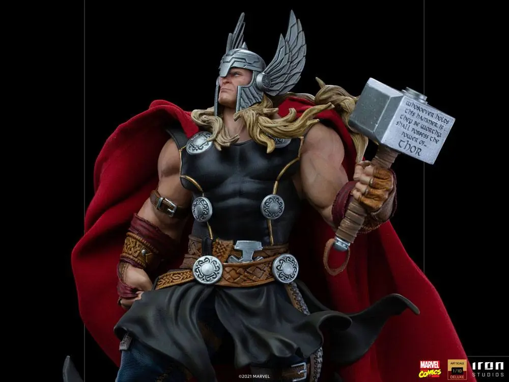 Marvel Comics Deluxe Art Scale 1/10 Thor Unleashed szobor figura 28 cm termékfotó