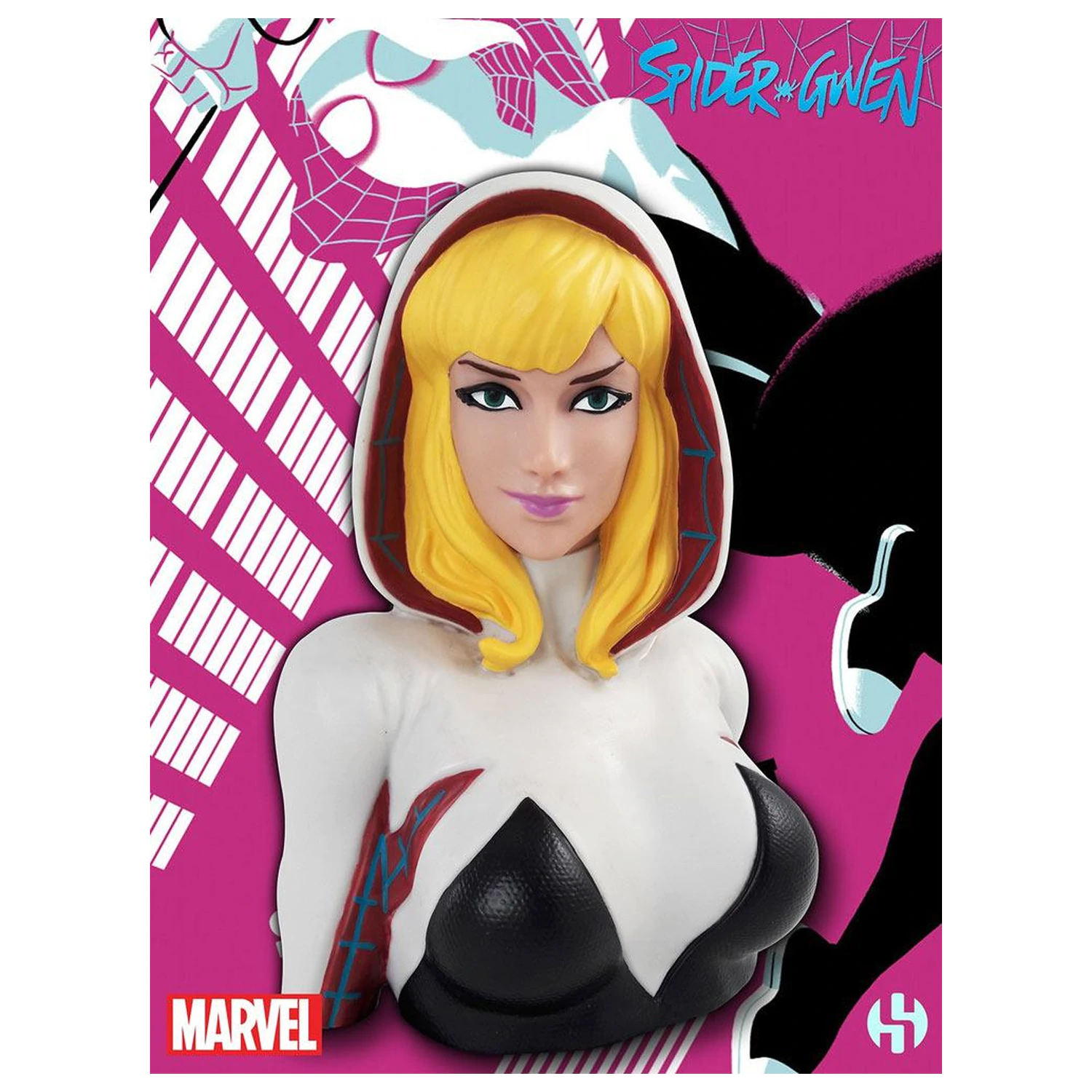 Marvel Comics Deluxe Spider-Gwen persely 20 cm termékfotó